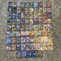 Pokemon TCG Full Art V & V Star Lot Of 85 Some Promos All NM-LP Mostly English - Image 1