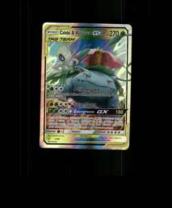 Fan-Art READ DESCRIPTION BELOW HOLO Celebi Card Venusaur Pokemon Card p3 - Image 1