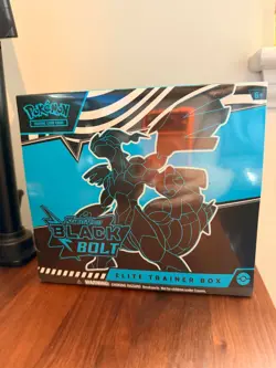 Pokemon Scarlet Violet Black Bolt Elite Trainer Box New Sealed - Image 1