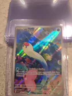 Pokemon TCG Wiglett 206/198 Illustration Rare Secret Rare Scarlet & Violet - Image 1