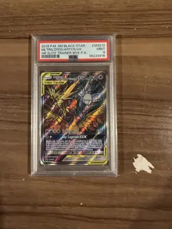 Pokemon TCG Moltres Zapdos Articuno GX SM210 Promo PSA 9 - Image 1