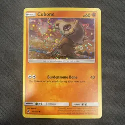 Cubone 57/131 Holo General Mills Promo Pokemon Forbidden Light LP - Image 1