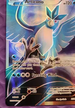 Pokemon Articuno 25/83 Generations Ultra Rare Full Art Holo LP - MP - Image 2