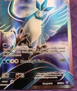 Pokemon Articuno 25/83 Generations Ultra Rare Full Art Holo LP - MP - Image 3