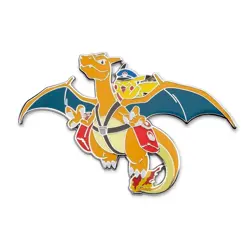 Pokemon Special Delivery Charizard Pin w/ Pikachu Pokemon Center Exclusive - Image 1