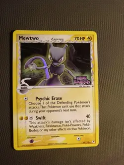 Pokemon 2006 Mewtwo Delta Species Holon Phantoms Stamped #24/110 - Image 1