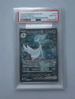 2024 Pokemon Paldean Fates Gardevoir ex Full Art SIR 233/091 PSA 10 - Image 1
