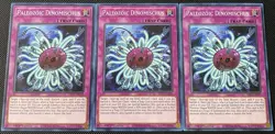 Paleozoic Dinomischus SR13-EN039 Dark World 1st Edition (x3) Yugioh - Image 1