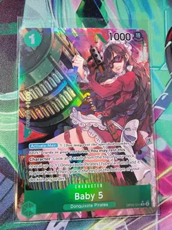 BABY 5 - One Piece TCG OP05-034 - ALT ART Rare AAR - PRB01 - Premium Booster - Image 1