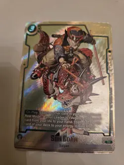 Dragon Ball Super Card Game Son Goku Saiyan R Holo SB01-023 Card - Image 1