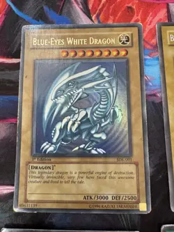 Blue Eyes White Dragon 1st Edition Yu-Gi-Oh Card Lot - Image 3