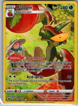 Flapple TG02/TG30 SWSH10: Astral Radiance Trainer Gallery - Pokemon Card - NM - Image 1