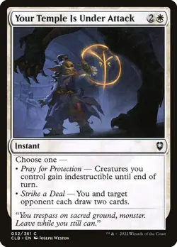 Your Temple Is Under Attack - MTG Cards Shop - Image 1