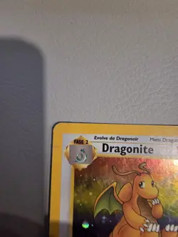 Pokemon TCG 1999 Italian Fossil Dragonite Holo Card 4/62 HP - Image 3
