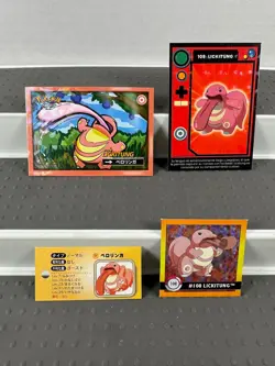 Pokemon Lot of Cards and Stickers All Lickitung #108 Pokemon Lot of 20 - Image 2