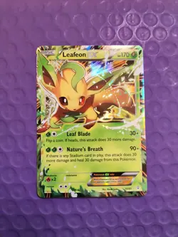 Leafeon 10/83 Generations 2016 Holo Rare Pokemon Card TCG LP-NM - Image 1