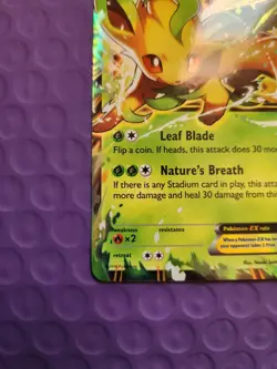 Leafeon 10/83 Generations 2016 Holo Rare Pokemon Card TCG LP-NM - Image 3