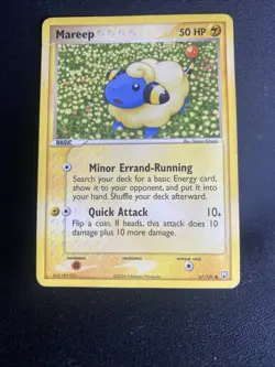 Pokemon TCG Mareep Card 67/109 Non Holo Team Rocket Returns - Image 1