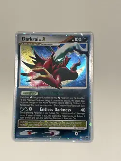 Pokemon Darkrai LV.X Diamond and Pearl Promo DP19 Holo 100 HP Card - Image 1