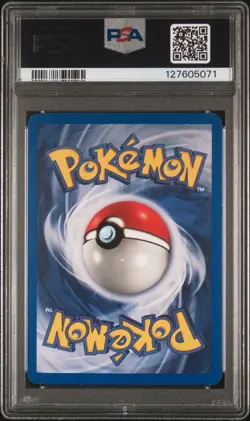 2000 Pokemon Gym Heroes Sabrina's Gengar Holo Card 14/132 PSA 7 - SWIRL 🍥 - Image 2
