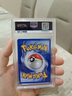 2000 Pokemon Gym Heroes Sabrina's Gengar Holo Card 14/132 PSA 7 - SWIRL 🍥 - Image 4