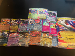 Pokemon TCG 14 ex cards, 2 ace spec, 1 jumbo mega latios ex - Image 1