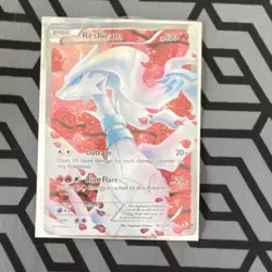 Pokemon Reshiram Full Art Radiant Collection Card Legendary Treasures RC22/RC25 - Image 1