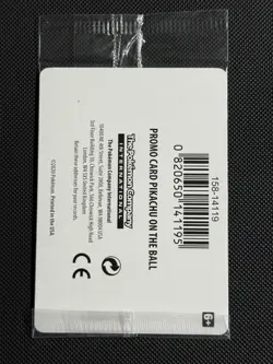 2# Pokemon Cards Pikachu on the Ball 100/005 Pokemon Futsal Collection SEALED - Image 2