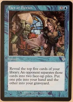 Fact or Fiction X1 Invasion Mtg Magic the Gathering - Image 1