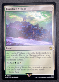 Fortified Village Universes Beyond: Doctor Who Regular MTG - Image 1