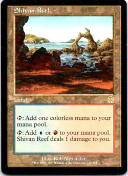Shivan Reef R Apocalypse 142 NM NM-LP - Image 1