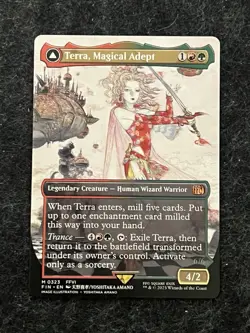 Terra, Magical Adept Esper Terra (Borderless) M 0323 Final Fantasy NM - MTG - Image 1