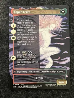 Terra, Magical Adept Esper Terra (Borderless) M 0323 Final Fantasy NM - MTG - Image 2