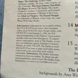 Magic The Duelist Official Deckmaster Magazine Special Preview Edition - Image 4