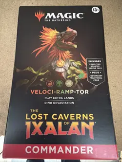 MTG Lost Caverns of Ixalan - Veloci-Ramp-Tor Commander Deck | Precon | Magic - Image 1