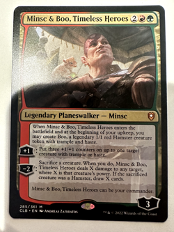 Minsc & Boo, Timeless Heroes - Commander: Baldur's Gate - MTG - Image 1