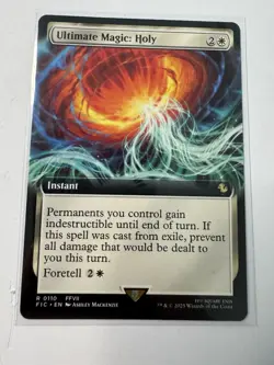 Ultimate Magic: Holy (Extended Art) ✅ Final Fantasy ✅ Magic The Gathering (mtg) - Image 1