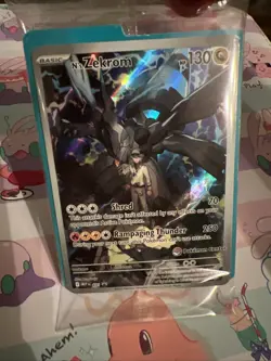 2026 N's Zekrom 031 MEP Ascended Heros ETB Promo Pokemon Center Stamp SEALED - Image 2