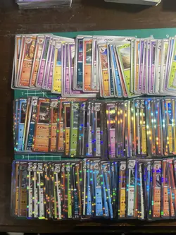 Japanese Pokemon Lot of 500 Trainers Non Foils and Halos NM/Mint - Image 1