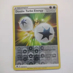Pokemon TCG - Double Turbo Energy 151/172 Swsh09 Brilliant Stars REVERSE HOLO NM - Image 1