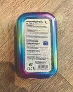 Pokemon: Scarlet and Violet Prismatic Evolutions Mini Tin - Leafeon - Image 2