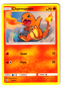 Charmander 7/68 Hidden Fates ENGLISH Common 2019 Near Mint Pokemon - Image 1