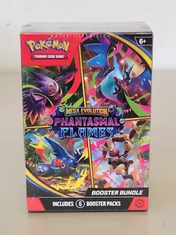 Pokemon TCG: Mega Evolution Phantasmal Flames Booster Bundle - Sealed - Image 1