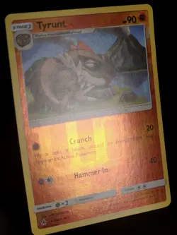 POKEMON TYRUNT 68/131 REVERSE HOLO FORBIDDEN LIGHT NM - Image 2