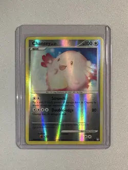 Pokemon TCG - Chansey (76/123) Mysterious Treasures - Reverse Holo Rare - MP/LP - Image 5