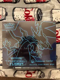 New Sealed Pokemon Phantasmal Flames ETB - Image 1
