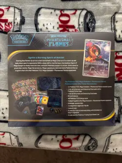 New Sealed Pokemon Phantasmal Flames ETB - Image 3