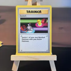 Pokemon Switch Base Set Shadowless 95/102 1999 WOTC VINTAGE Gym - Image 3