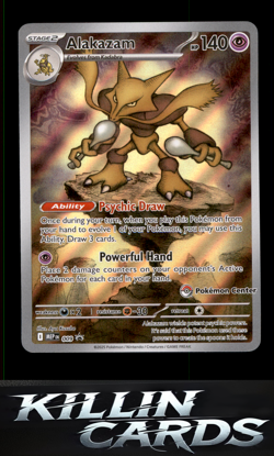 Alakazam - 009 (Pokemon Center Exclusive) 009 Pokemon Promo ME: Mega Evolution P - Image 1