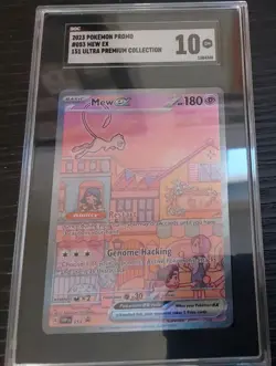 Pokemon 2023 Promo #053 Mew EX 151 Ultra Premium Collection SGC 10 - Image 1